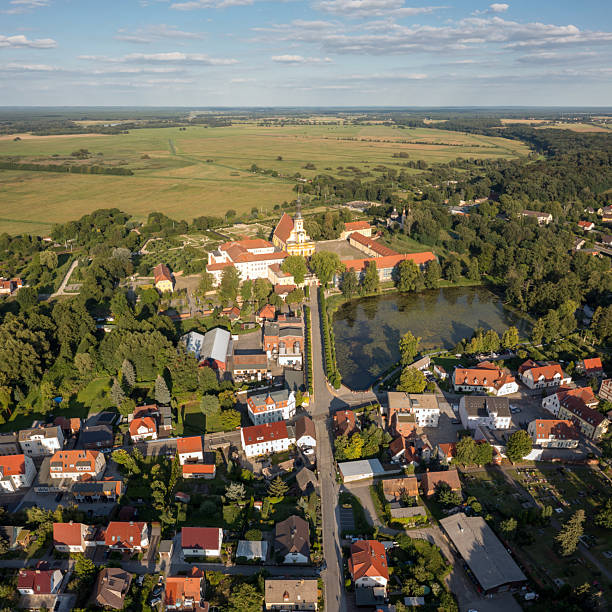 istock Aerial View from Neuzelle 2217092653
