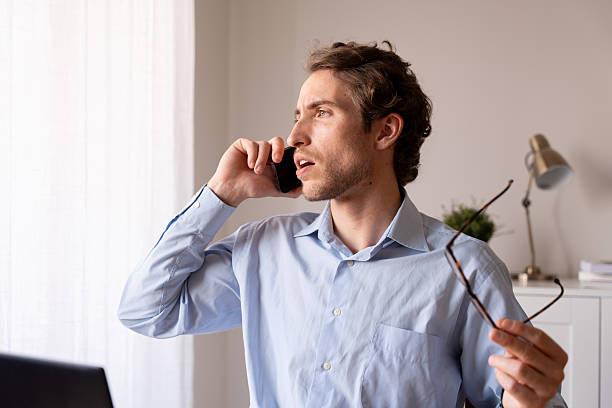 istock Overwhelmed remote worker in a prolonged video conference 2217095699