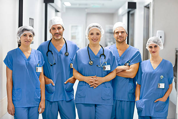 istock Confident medical professionals in hospital 2217109401