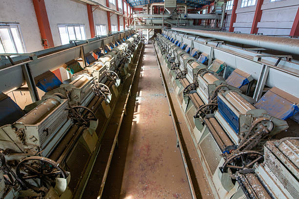 Europe, Romania, Viscri. Inside a Grist mill operation.