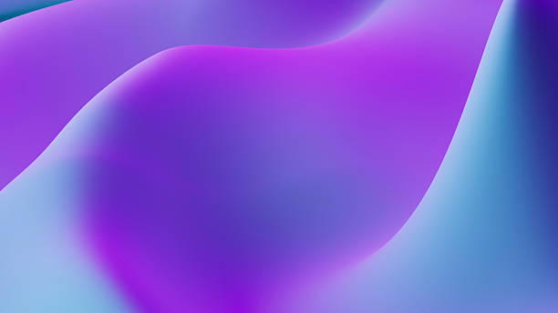 istock blue violet purple liquid silk satin. Color gradient. Colorful abstract background. 2217125142