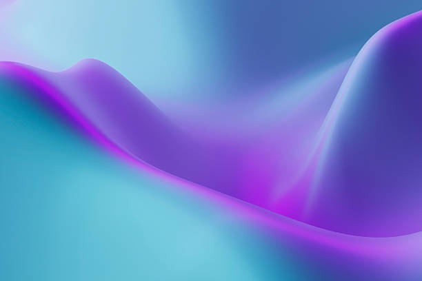 istock blue violet purple liquid silk satin. Color gradient. Colorful abstract background. 2217125164