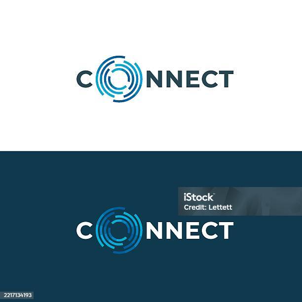 Dynamic Symbol Creative Abstract Geometric Design Creative Dynamic Connection Symbol Stock ...