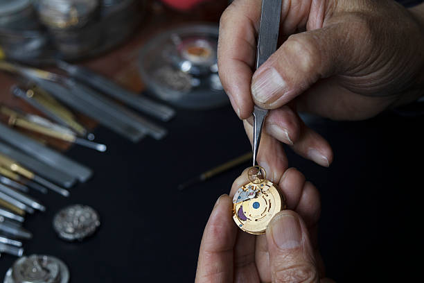 istock watchmakers repair mechanical watches 2217138528