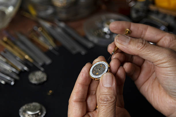 istock watchmakers repair mechanical watches 2217139408