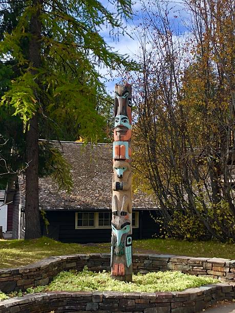 istock Totem pole in Glacier National Park 2217140321
