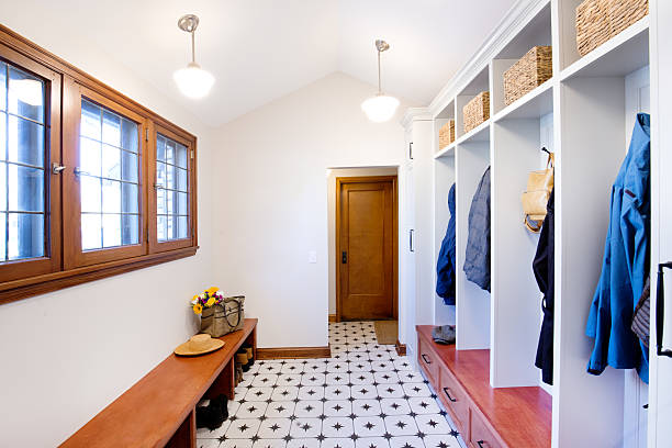 istock Interior Design of a Entry Mudroom 2217149286