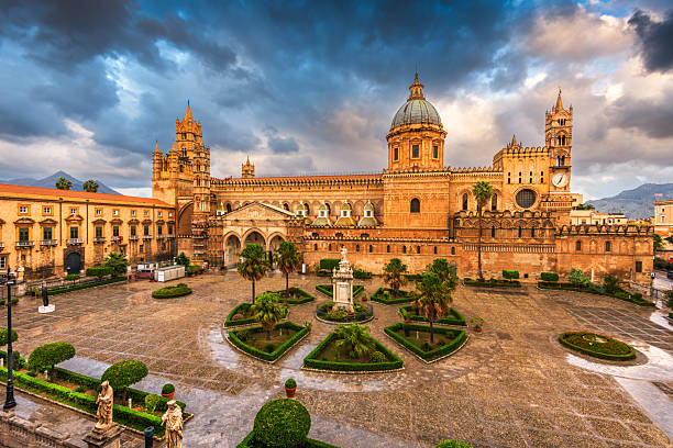 istock Palermo, Italy at the Palermo Cathedral 2217162010