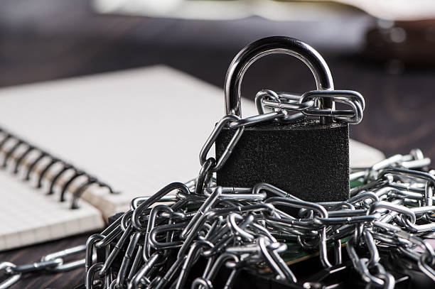 istock The symbolic padlock creates a sense of security. 2217171760
