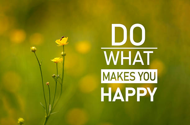 istock Do What Makes you Happy - Motivational phrase is shown using the text 2217177753