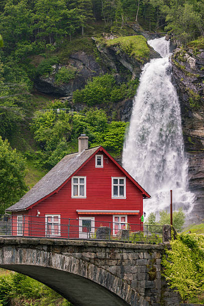 istock Breathtaking Steinsdalsfossen waterfall near Norheimsund (Norway) 2217178780
