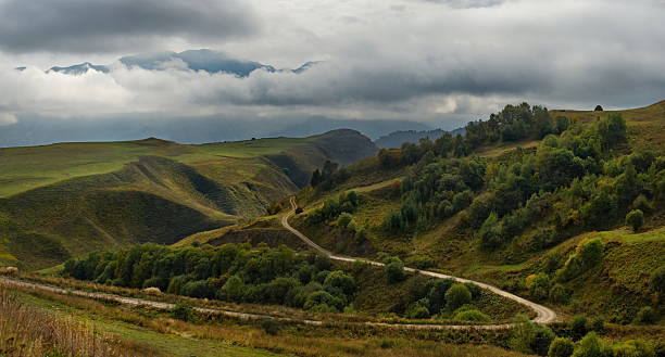 istock Zigzags of mountain roads 2217180368