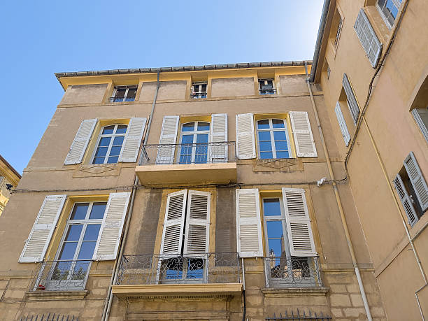 istock Typical facade downtown, Aix-en-Provence, France 2217189435