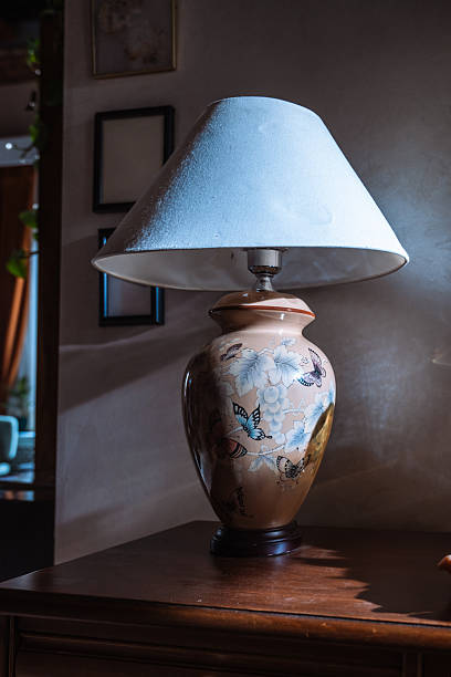 istock An Elegant Still Life a Vintage Ceramic Table Lamp 2217190027