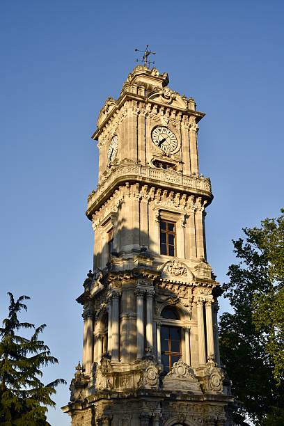 istock dolmabahce palace historical clock tower, besiktas, istanbul, turkiye 2217192042
