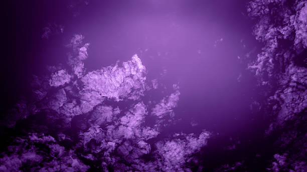 istock Deep purple Sky Dramatic Clouds and Atmospheric Beauty 2217192453
