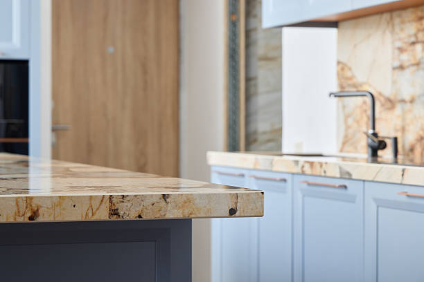 istock This is a modern kitchen that features an elegant countertop along with a stylish overall design 2217202921