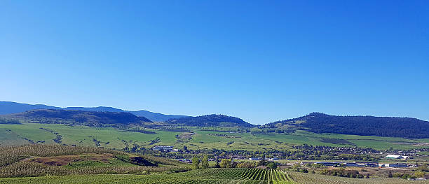 istock Spring Green Panorama Of Vernon British Columbia 2217204973
