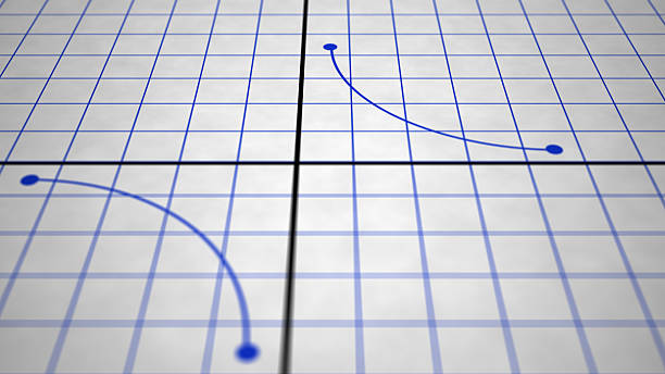 istock Camera Slides over Graph Paper Indicating a Reciprocal Curve 2217208240