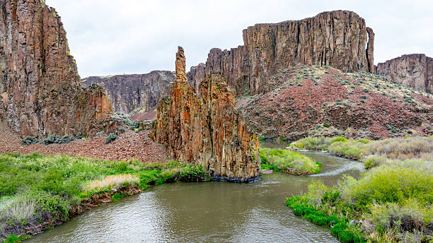 istock Beautiful and popular rafting River in Idaho 2217208336