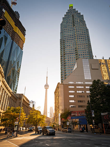 istock Downtown Toronto streets during an autumn sunset 2217211475
