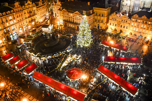 istock Old Town Hall in Prague at Christmas Time 2217214926