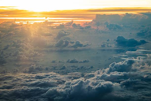 istock Golden Horizon Above the Clouds 2217216657