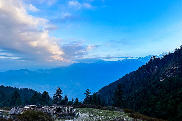 istock Landscape view of Mountain range 2217218508