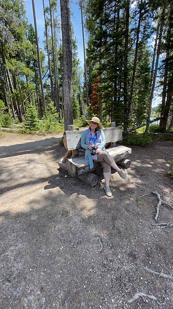 istock senior woman relaxing in nature 2217229647