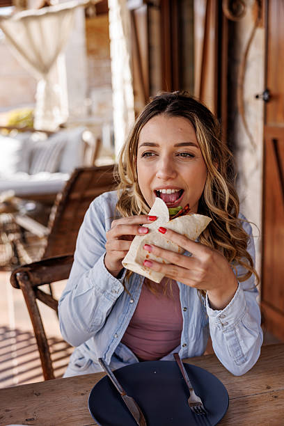 istock Enjoying local food during vacation 2217242652