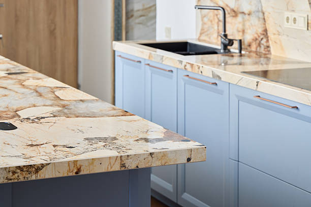 istock Discover an Elegant Kitchen Design Featuring Stunning Marble Countertops and More 2217247807