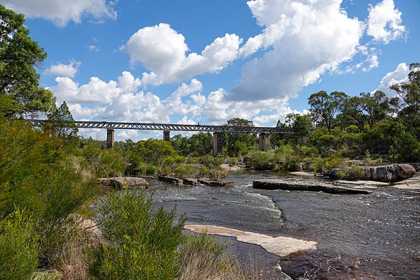 istock The old red bridge at Stanthorpe 2217252912