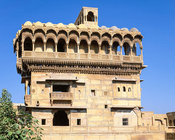 Salim Singh Ki Haveli in Jaisalmer is an elegant mansion built in the 18th century.