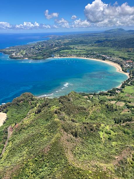 istock Hanalei Bay from the sky 2217273786
