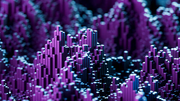 istock Digital Transformation and Financial Technology Concept with Pixelated Bar Chart 2217289961