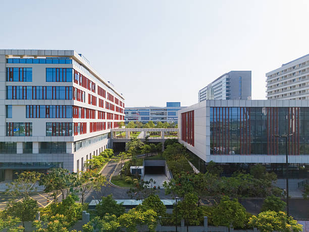 istock Vertical greening of modern buildings 2217307636