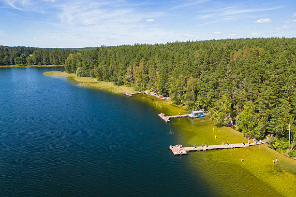 istock Labanoras Regional Park Forest and Lake 2217310669