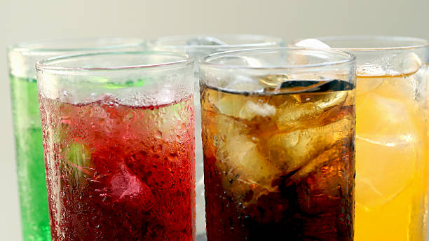 istock Soft drinks are high-sugar beverages that have health effects. 2217313258