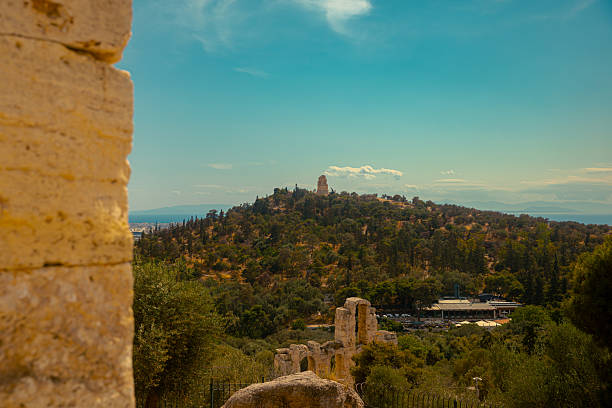 The Philopappos Monument is an ancient Roman mausoleum and monument dedicated to Gaius Julius Antiochus Epiphanes Philopappos or Philopappus, a prince from the Kingdom of Commagene. It is located on Mouseion Hill in Athens, Greece, southwest of the Acropolis.
