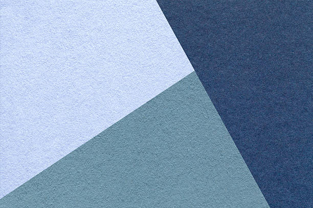 istock Abstract geometric paper background, blue, navy and gray texture, cardboard structure, template for banner, presentation 2217318945