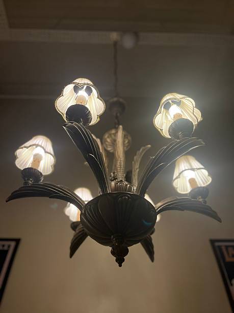 istock Vintage chandelier 2217326337