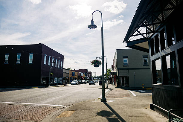 istock Main Street and Rustic Buildings in Rural Washington State 2217327955