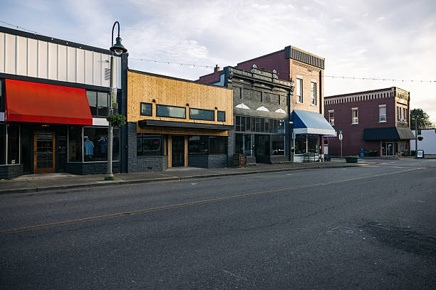 istock Main Street and Rustic Buildings in Rural Washington State 2217328146