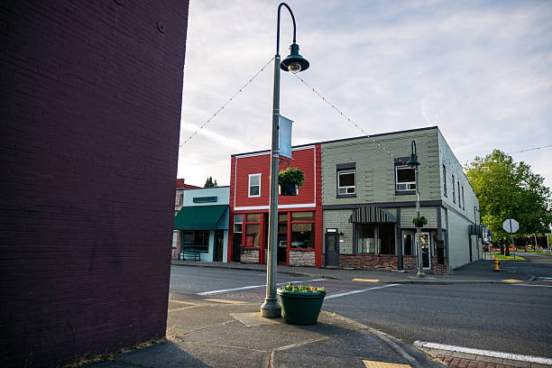 istock Main Street and Rustic Buildings in Rural Washington State 2217328147