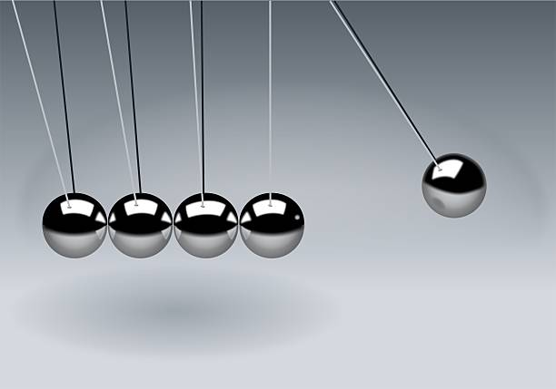 istock Macro shot of pendulum balls 2217329364