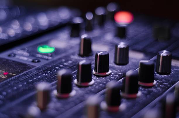 istock Sound mixer recording studio equalizer equipment 2217333277