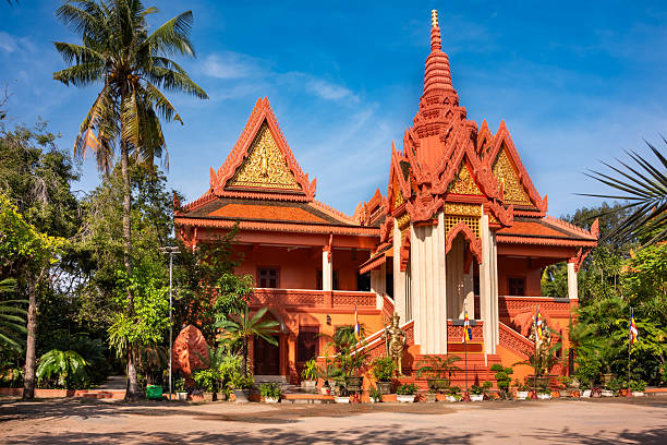 istock Building in Siem Reap, Cambodia. Traditional asian architecture 2217334784