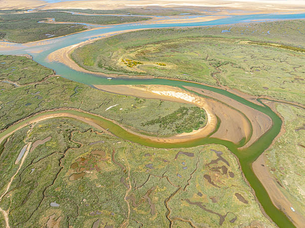 istock Weaving Inlets of Stiffkey. 2217339507