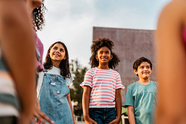 istock Kids listening teacher during field trip 2217349498