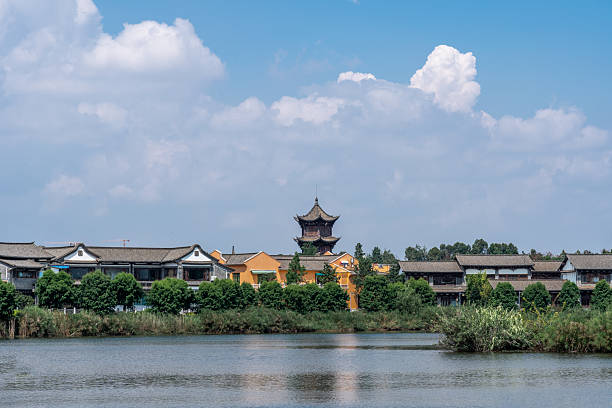 istock Chinese Garden Landscape Architecture 2217351779